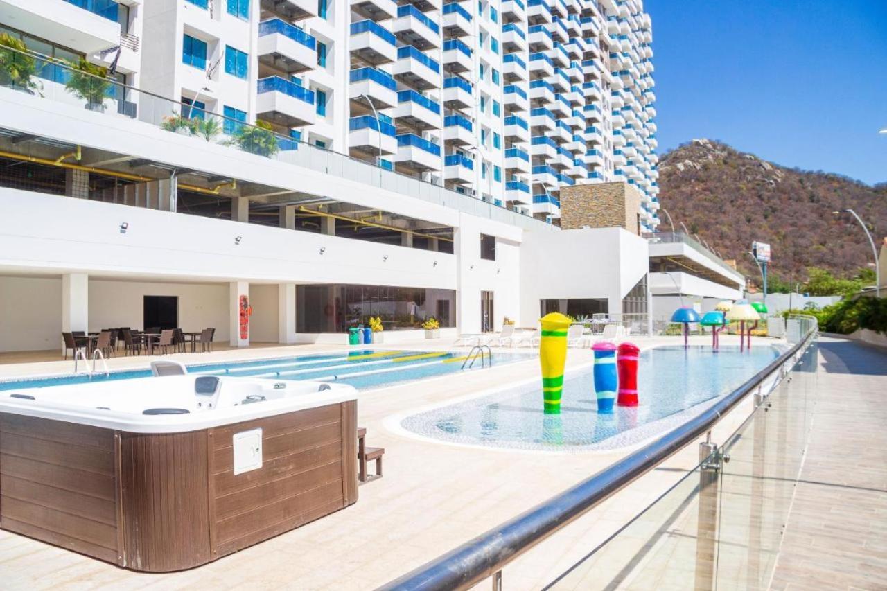 Apartament Samaria Club De Playa Pozos Colorados Santa Marta  Zewnętrze zdjęcie